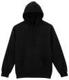 GD231 19500 Gildan Hammer Maxweight Hooded Sweatshirt PITCH BLACK colour image